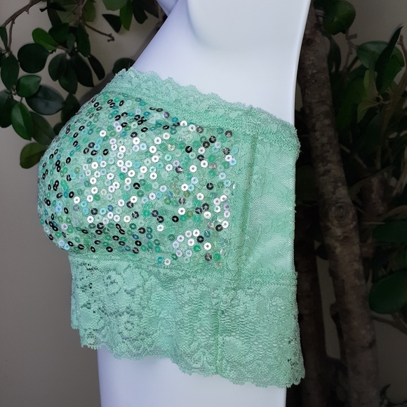 $3/$15 Victoria's Secret Turquoise Bandeau - Picture 2 of 12